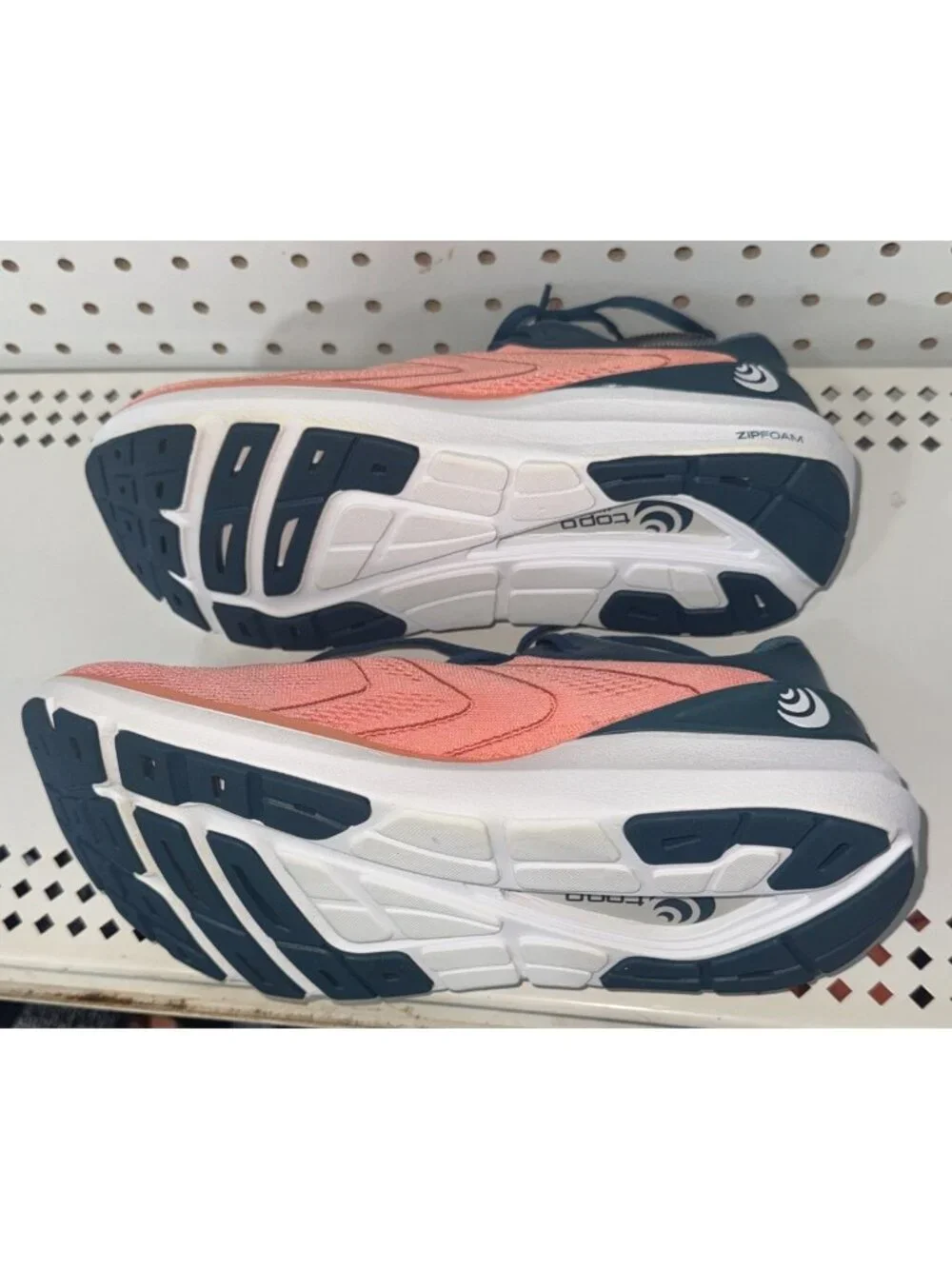 Topo Phantom 2 Womens Athletic Running Shoes Size 9 Rose Pink Navy Blue